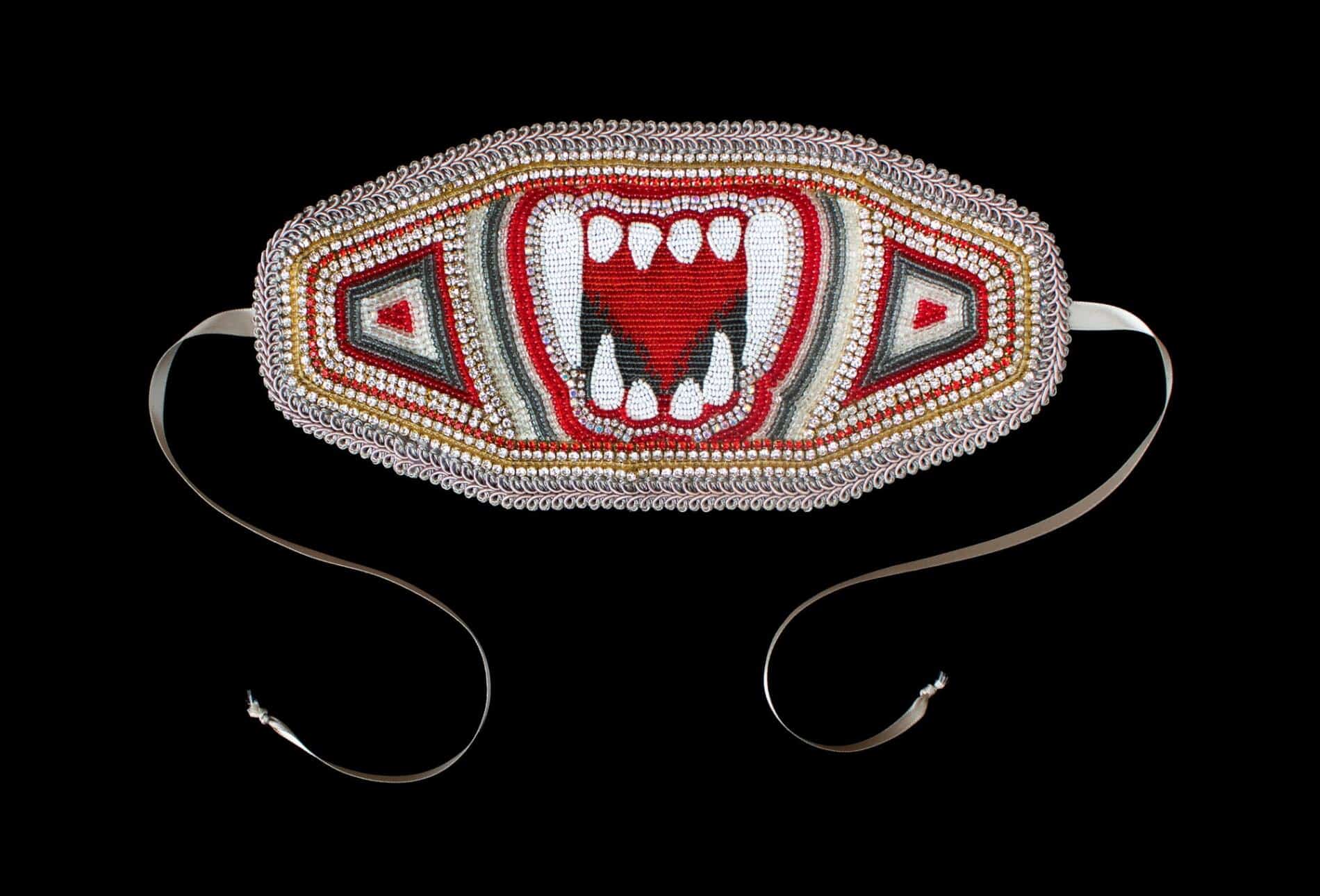 mascaras de mardi gras Demond Melancon basquiat mascarilla