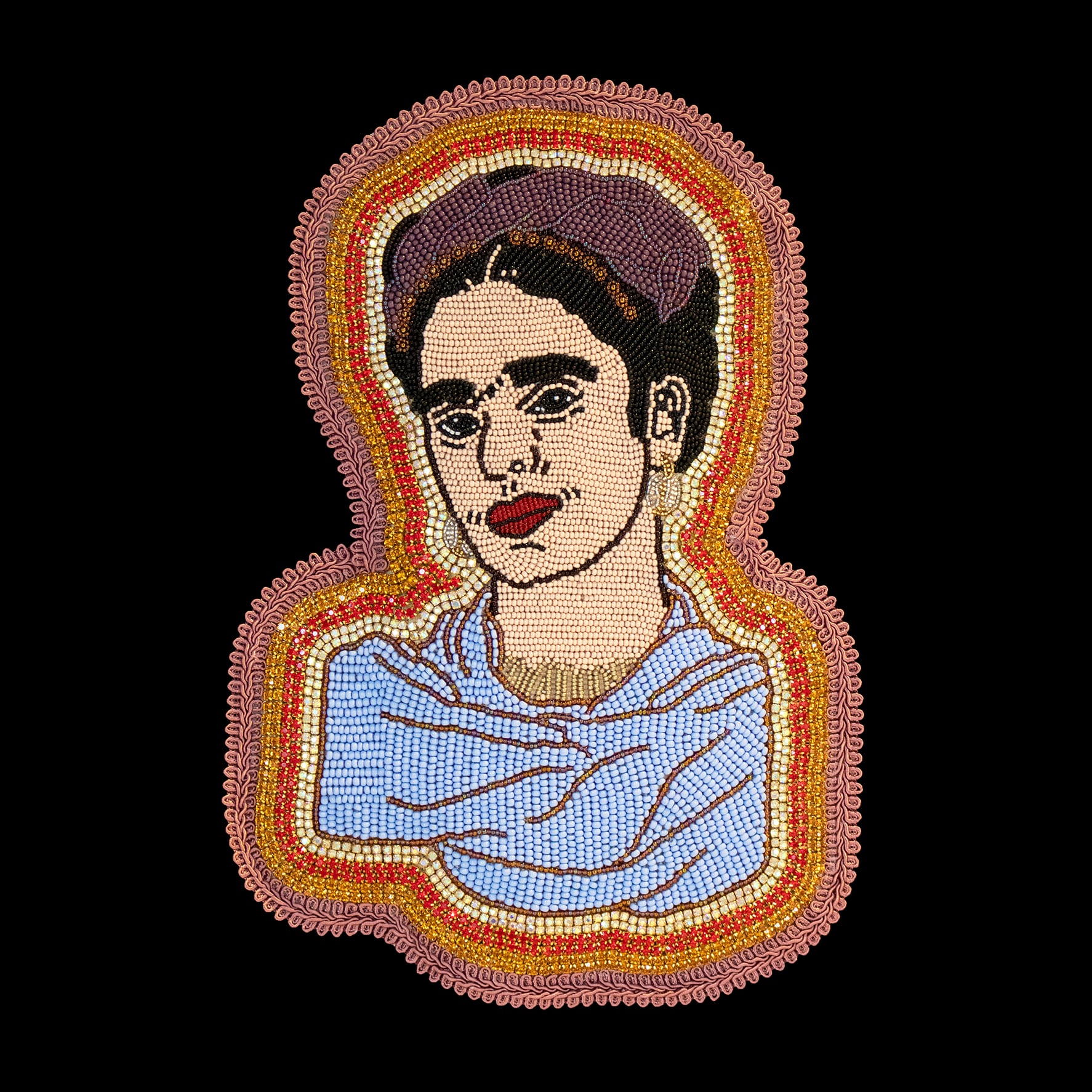 mascaras de mardi gras Demond Melancon frida khalo