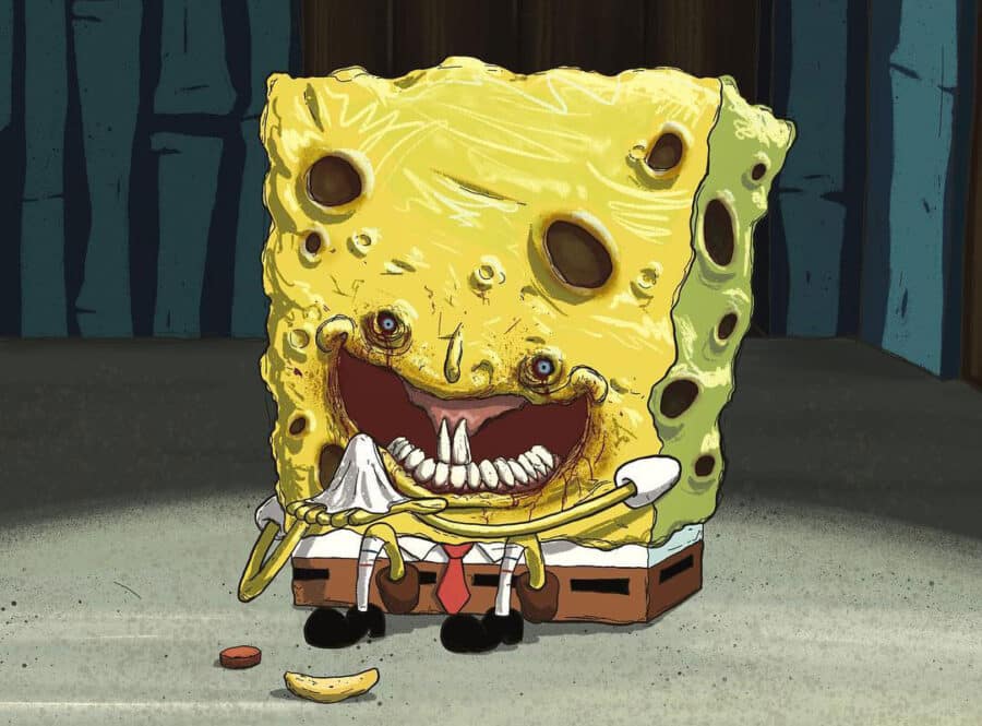 Hunter Scheiderer comics terrorificos bob esponja