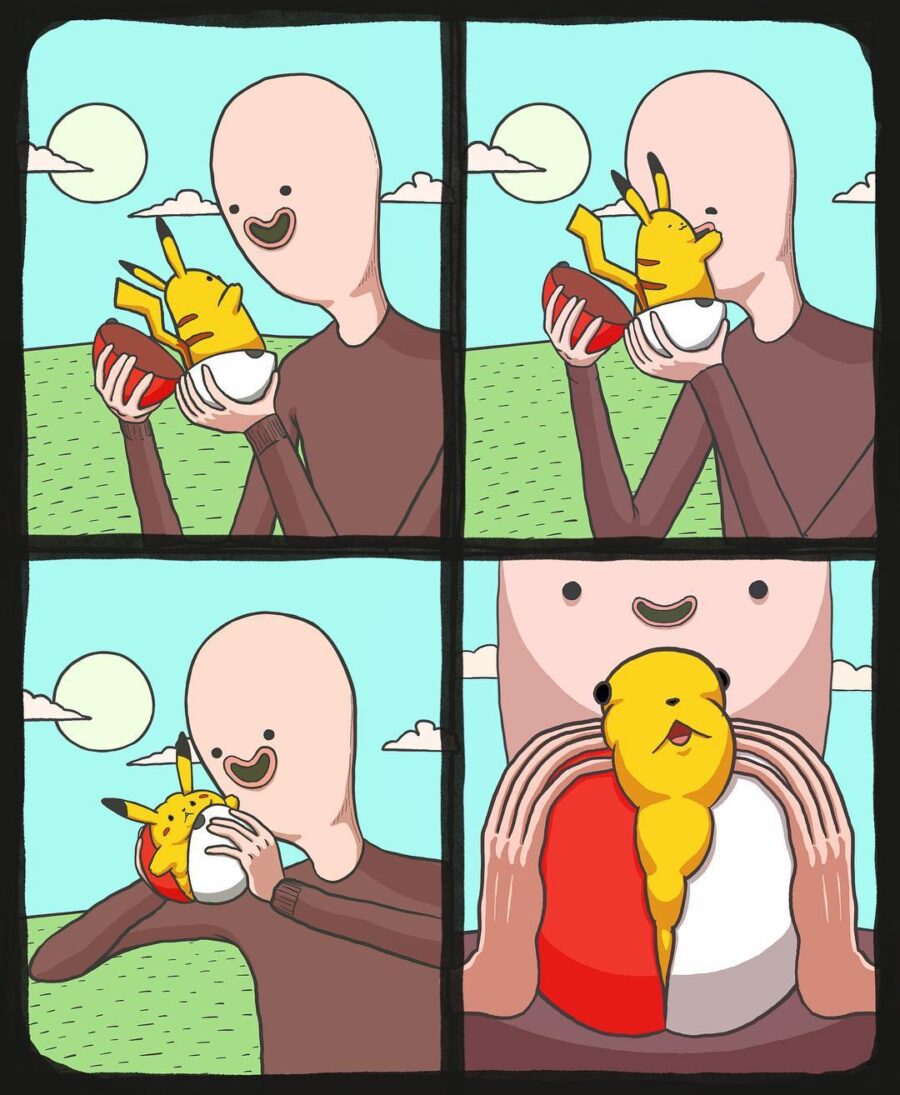Hunter Scheiderer comics terrorificos pokemon