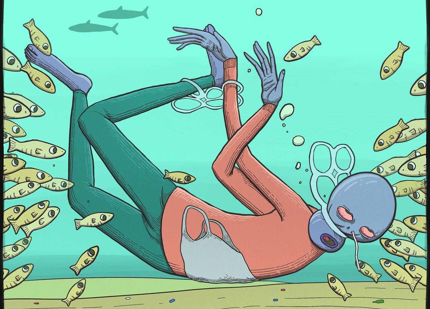 Hunter Scheiderer comics terrorificos sea