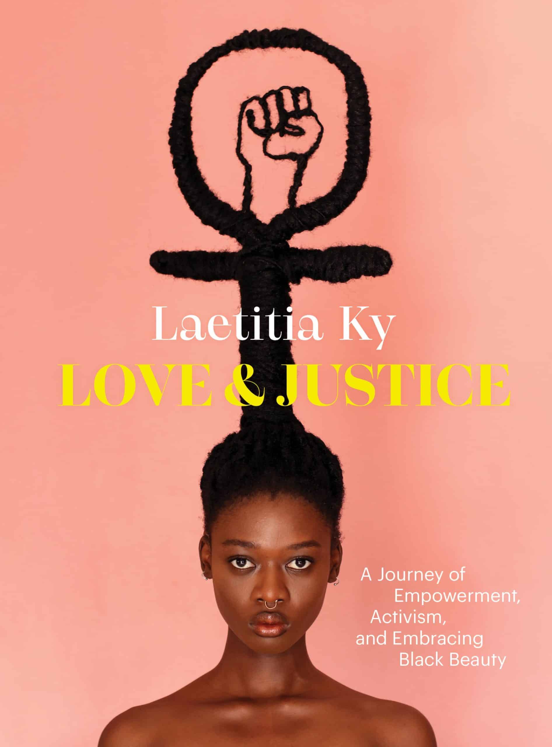 Laetitia Ky simbolos activistas escultura capilar love and justice