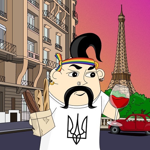 THE CRIPTOCOSSACKS CLUB COLECCION NFT PARA AYUDAR A UCRANIA PARIS