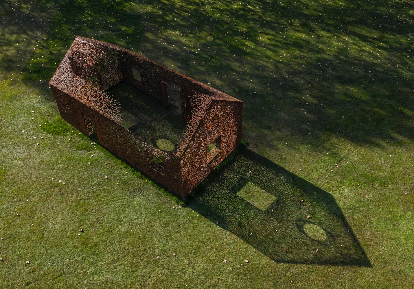 vanish house wuhan eobra arquitectonica Hu Quanchun of Field Conforming Studio arriba