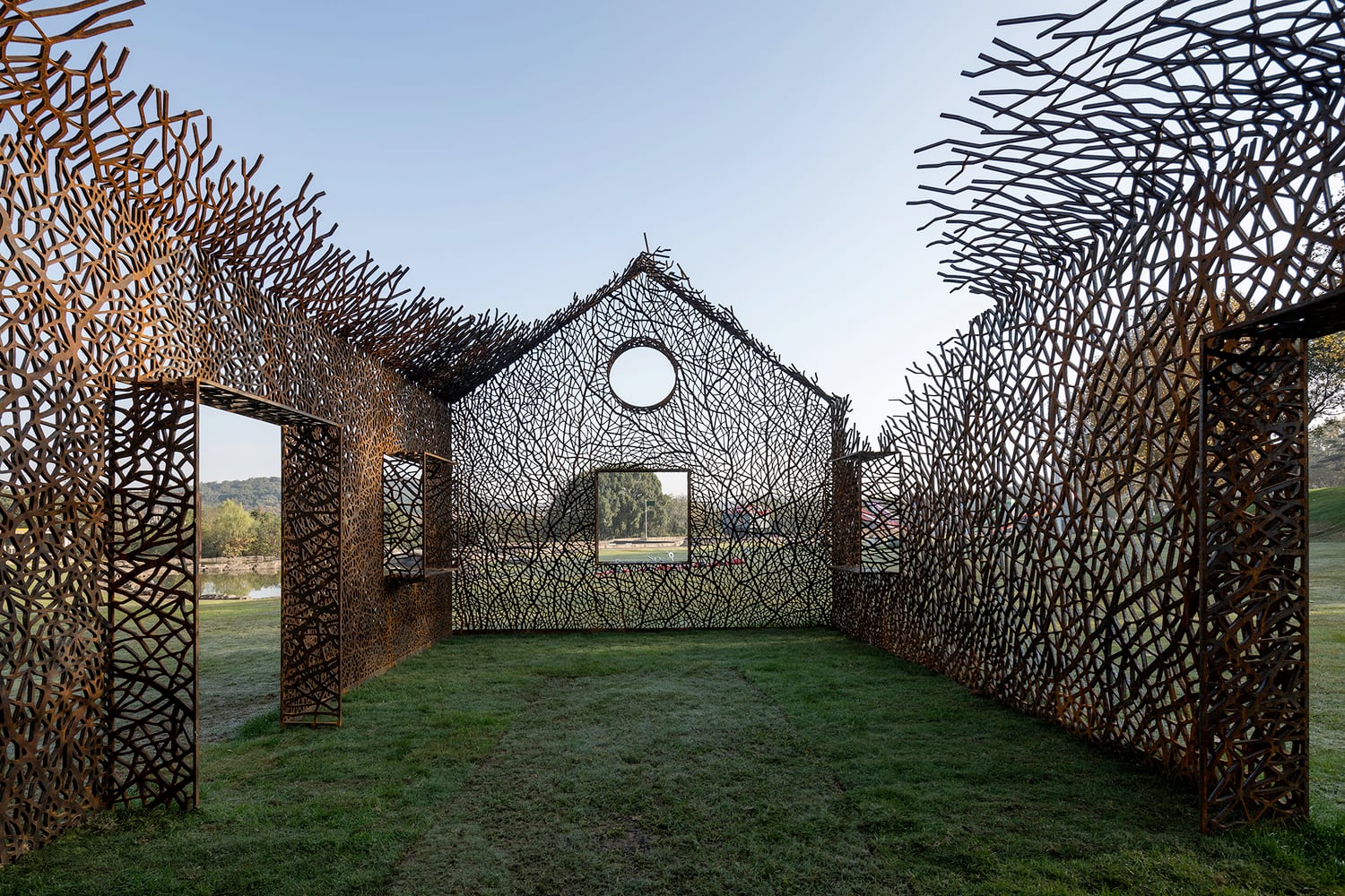 vanish house wuhan eobra arquitectonica conmeorativba