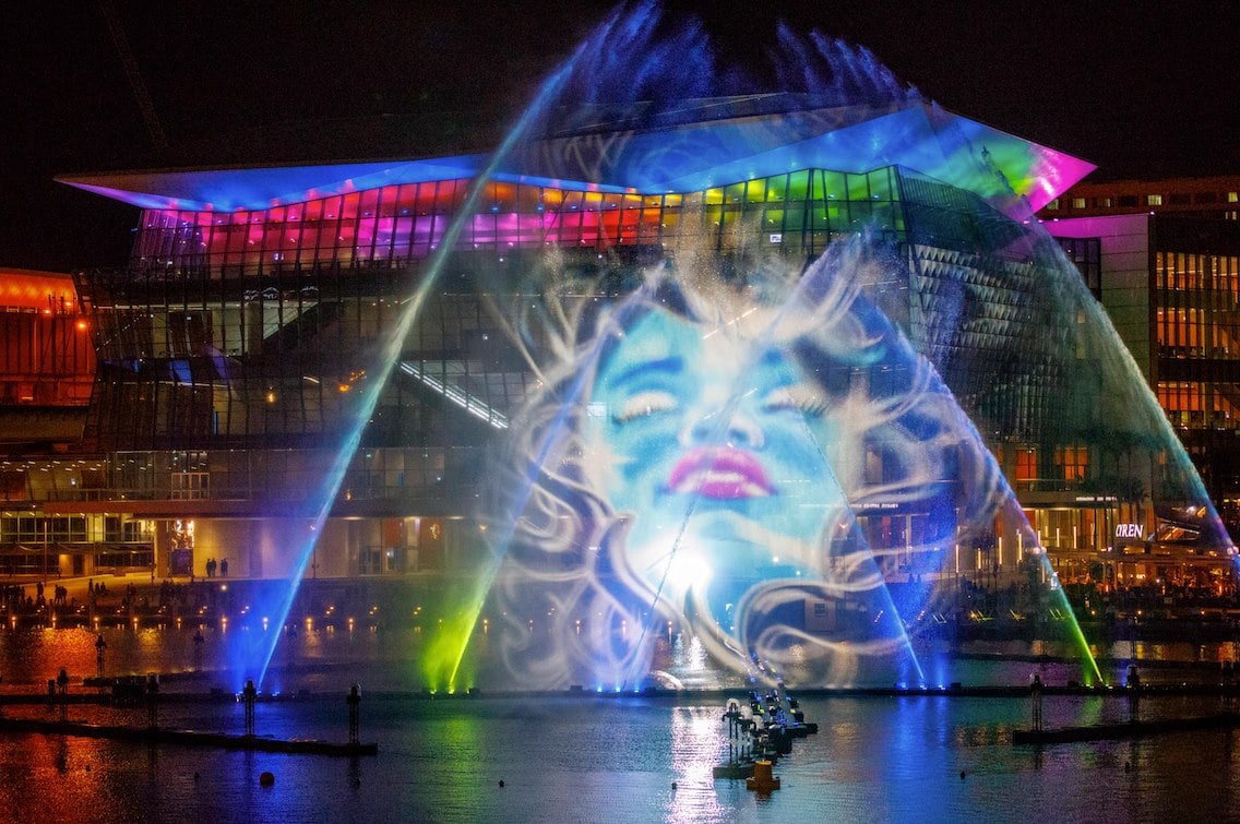 vivid sidney festival de luces mas grande del mundo proyeccion