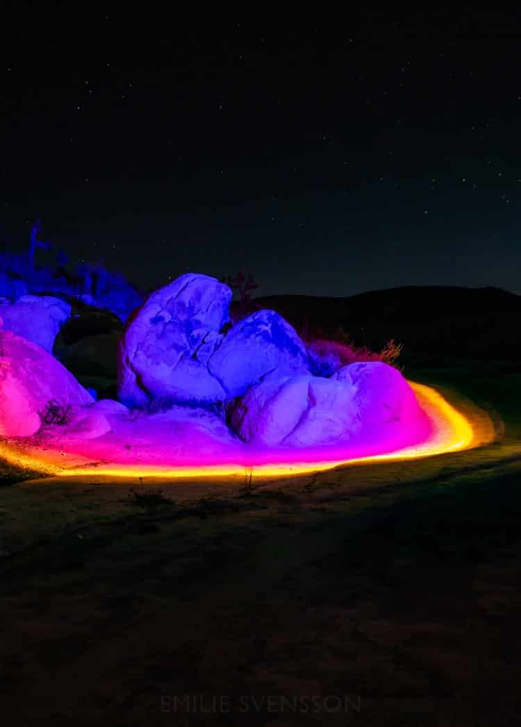 Joshua Tree Desert installation in California USA MANDALAKI STUDIO
