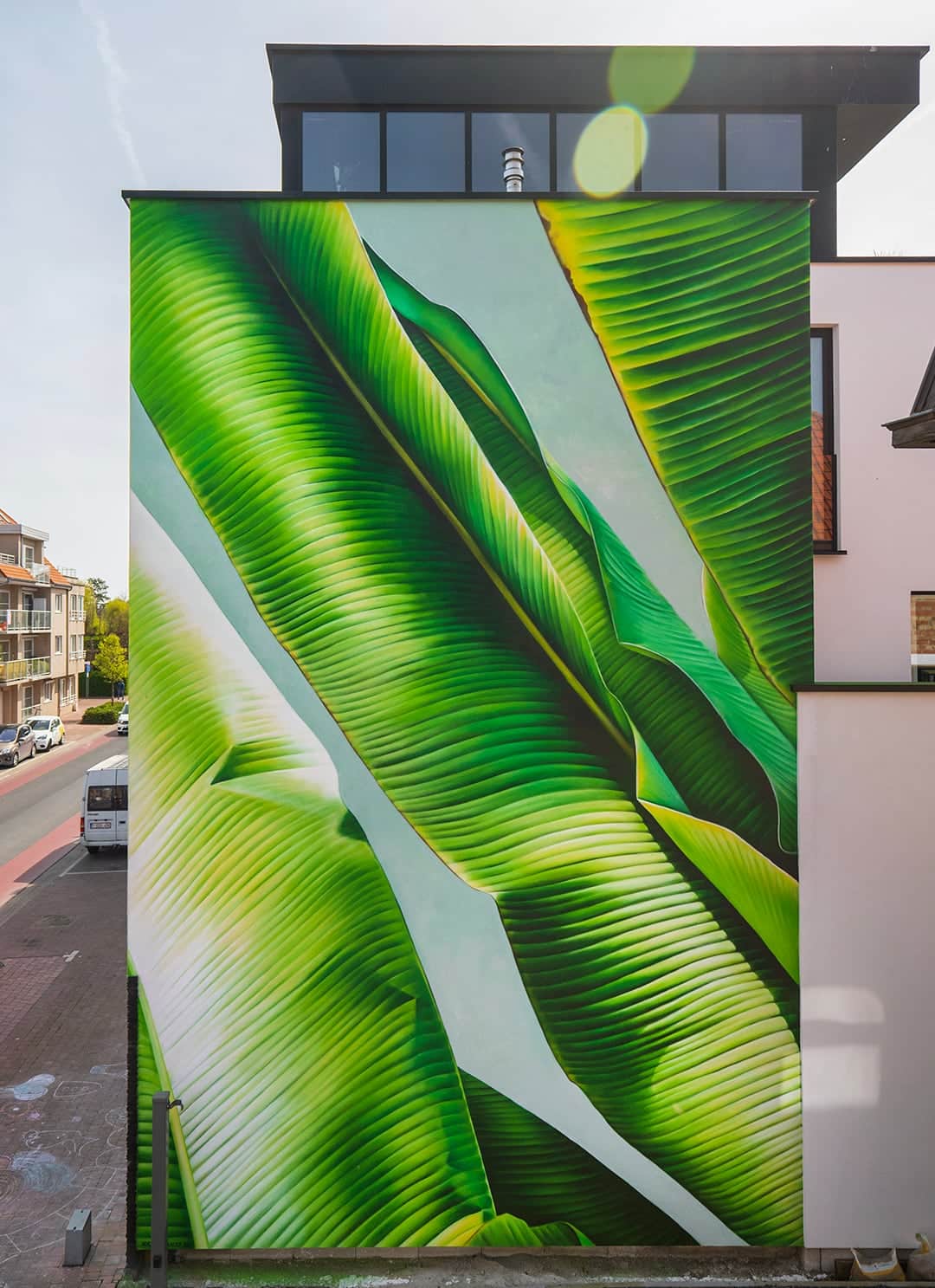 adele renault murales pantasia banana leave