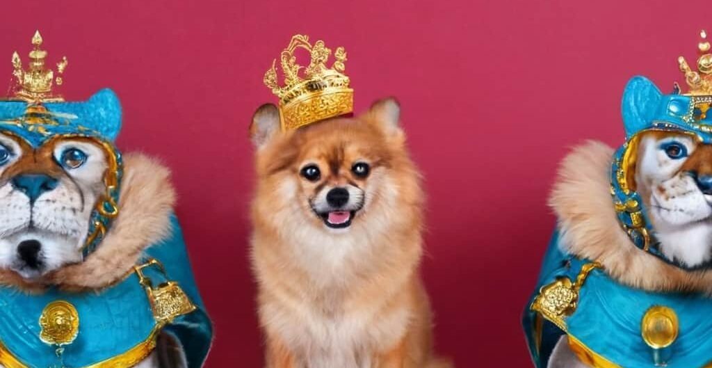 pomeranian-king-with-tiger-soldiers imagen google