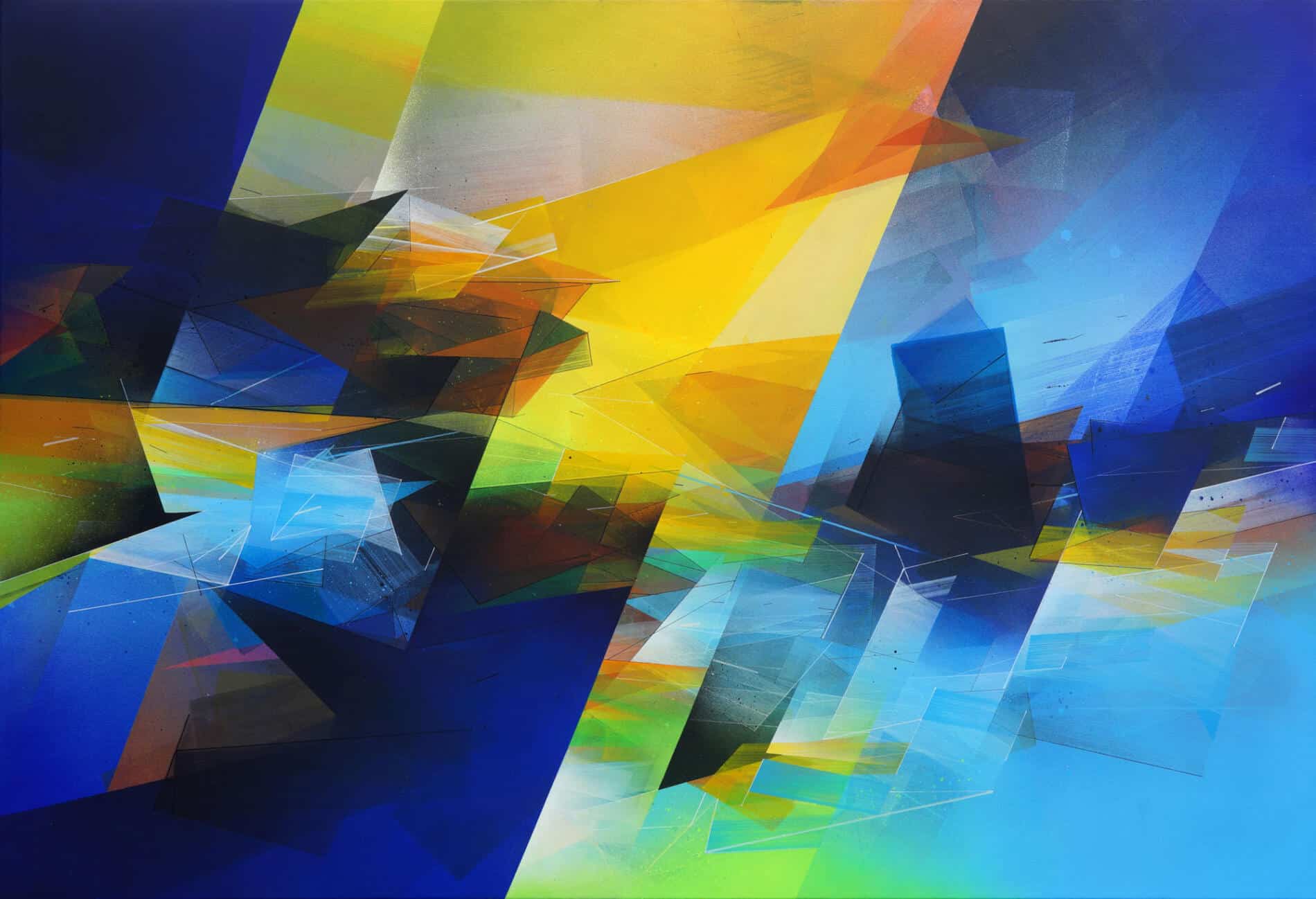 retransmission post graffiti exposicion colectiva polonia arte abstracto pener
