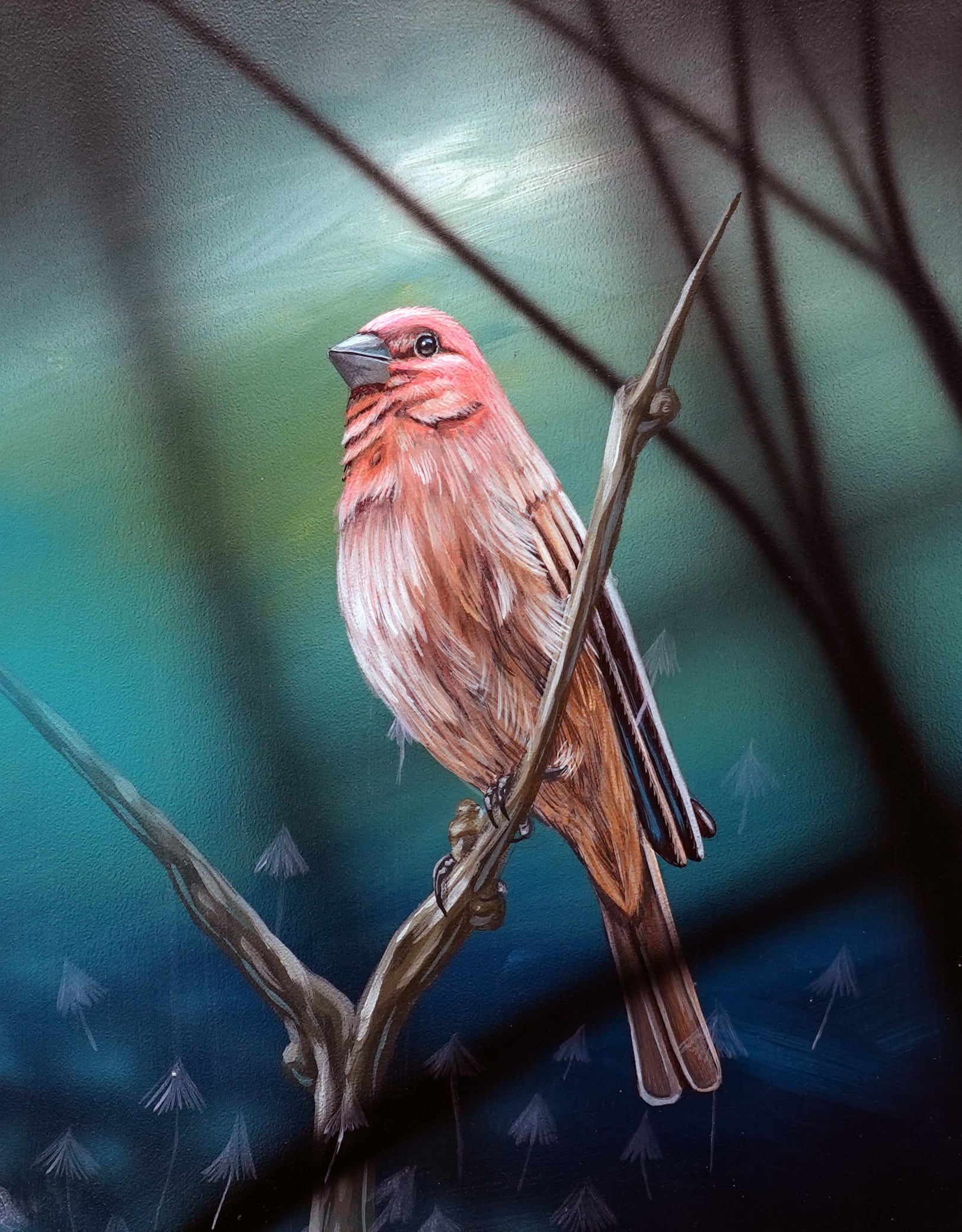 Collin van der Sluijs naturaleza pintura onirica