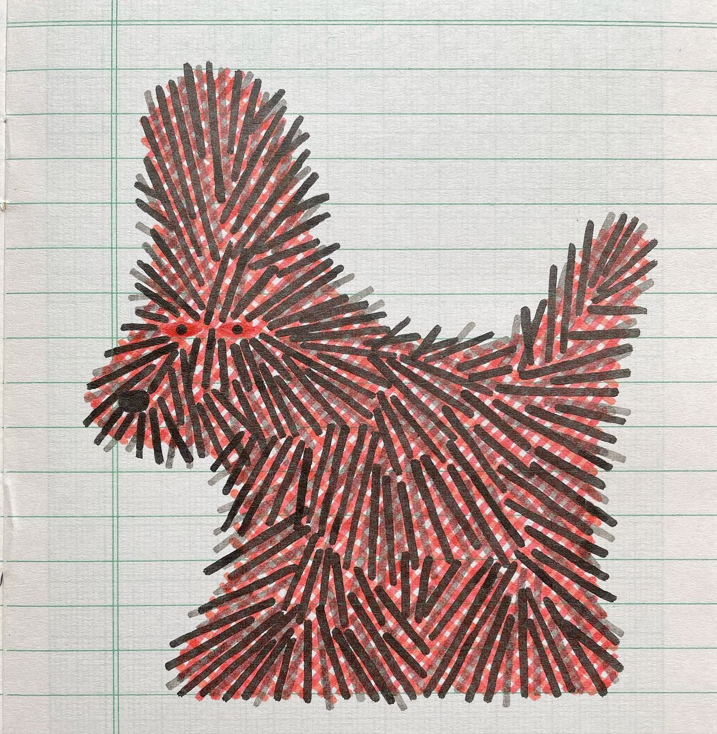 Jochen Gerner aves trazo minimalista lineas perro