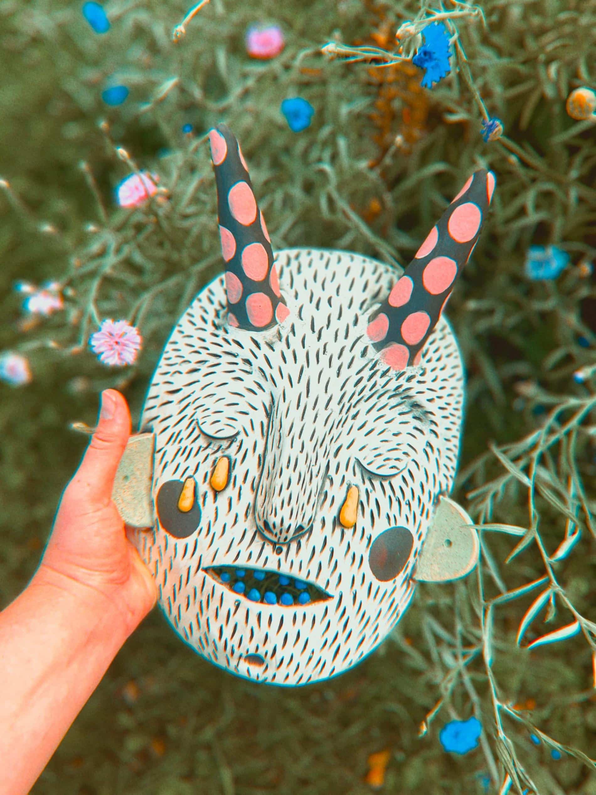 Karolina Romanowska mask lagrimas