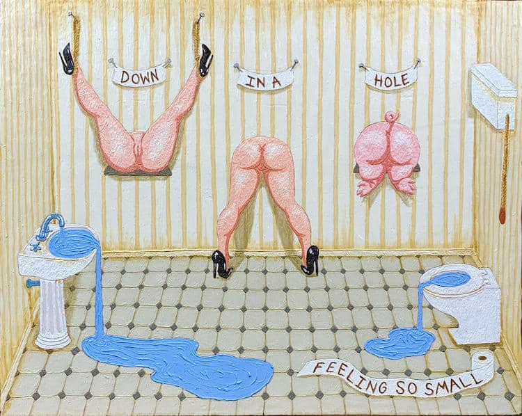 THE BADROOM SHOW EXPOSION DE ARTE COLECTIVO DE VERANO GALERIA MONYA ROWE