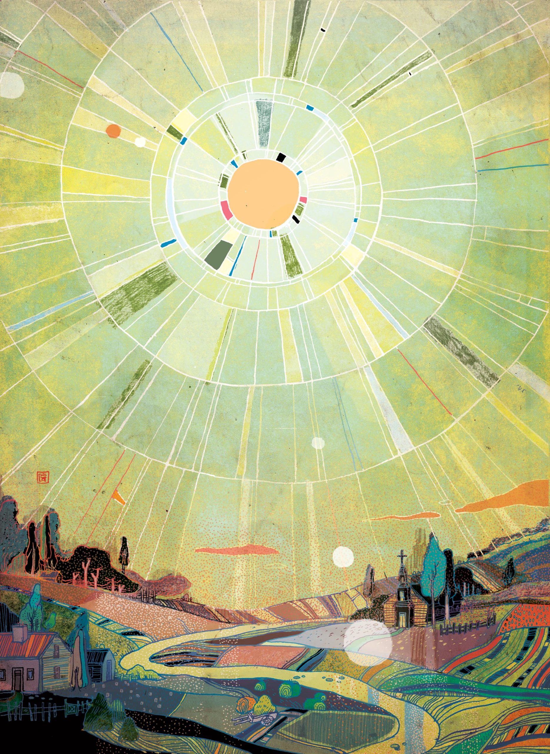 Victo Ngai naqrraciones visuales The Day