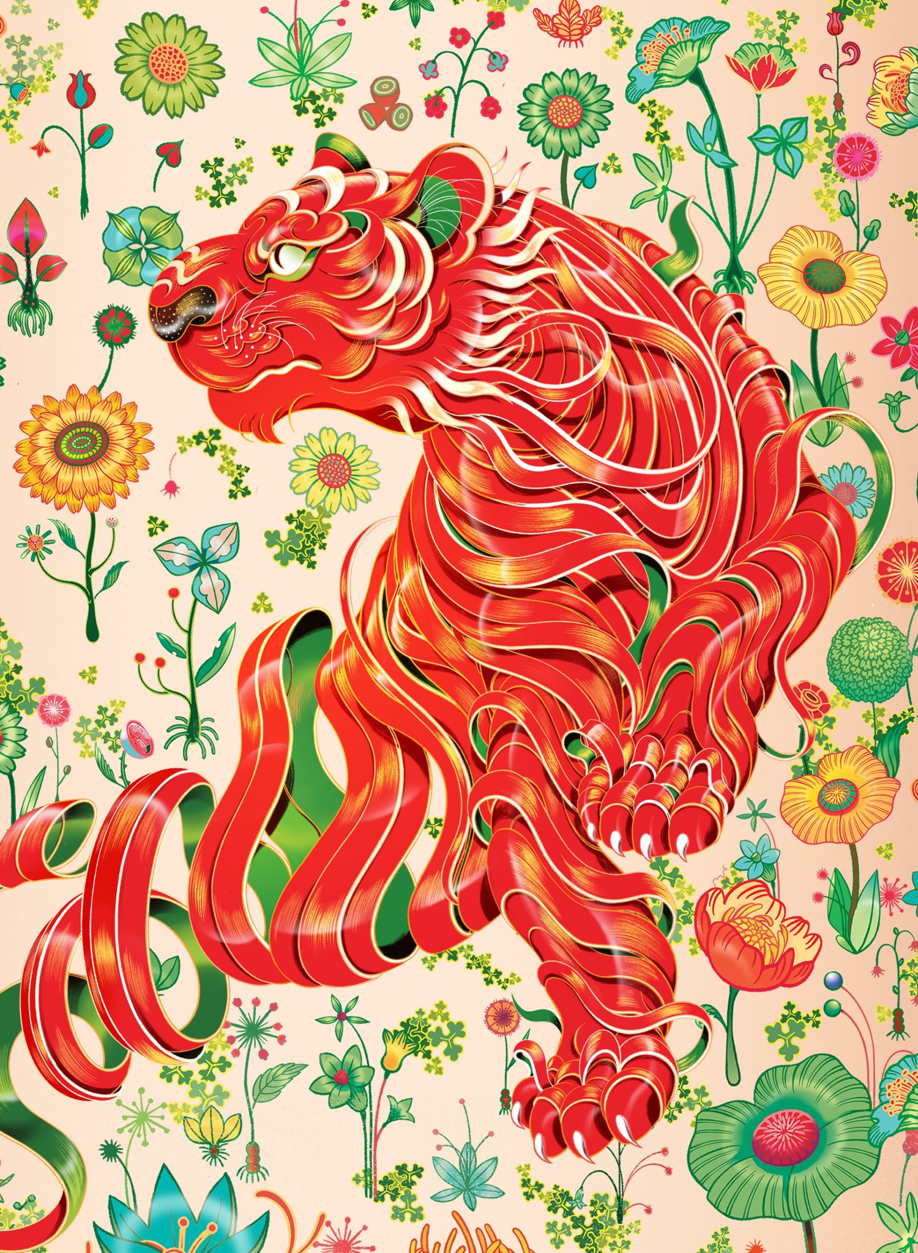 Victo Ngai naqrraciones visuales tigre