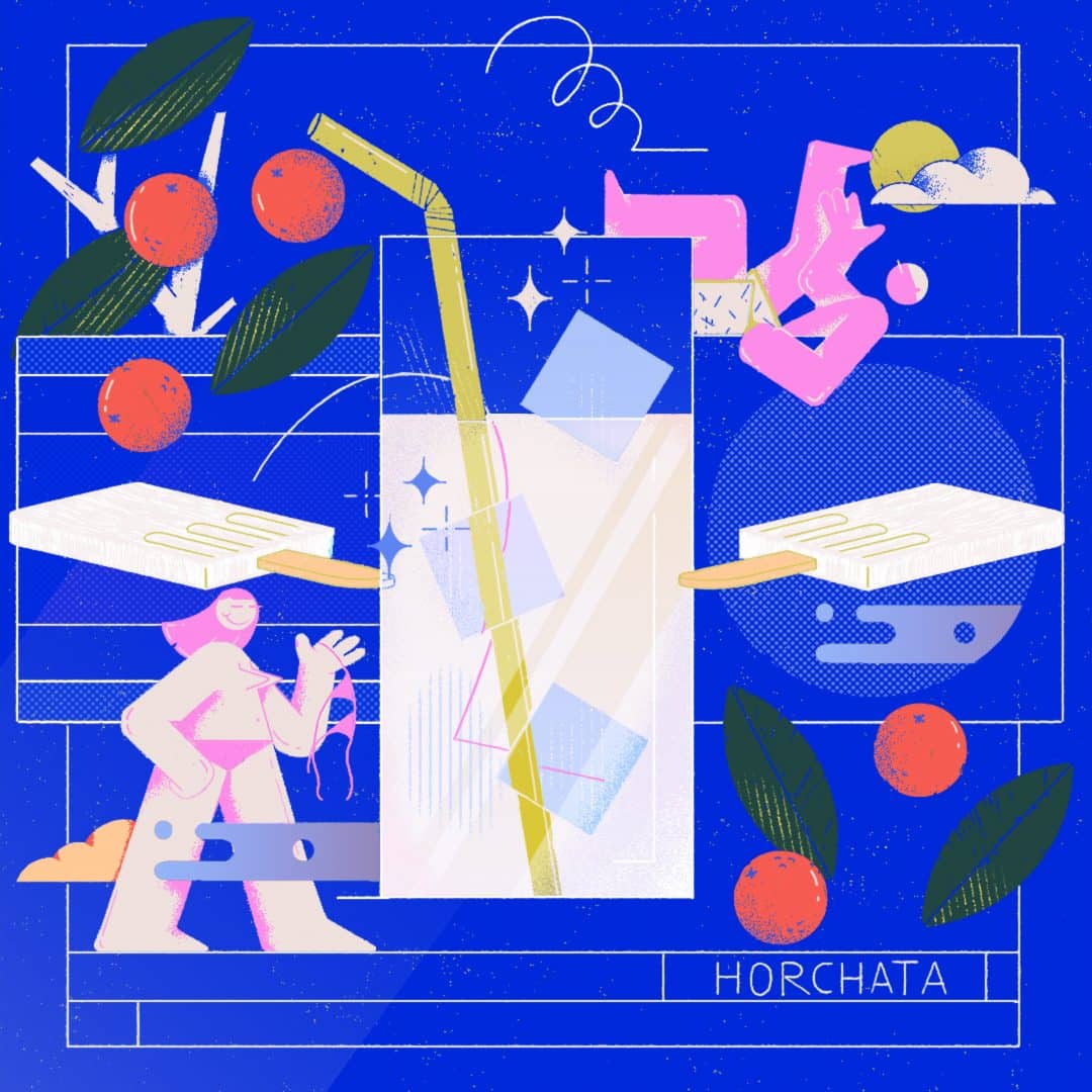 ana perez lopez ilustraciones de colores horchata
