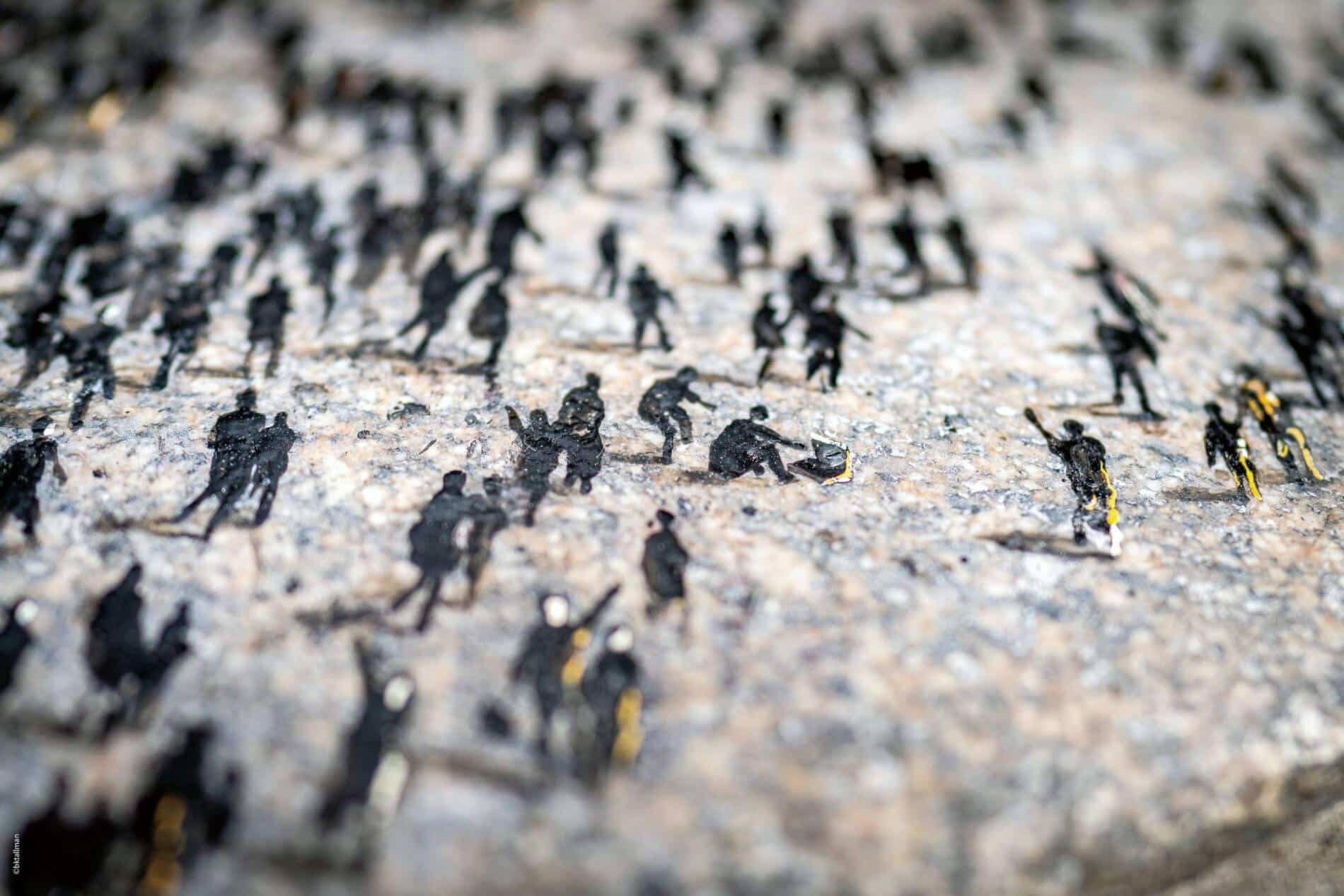 pejac benvenidos intervencion urbana