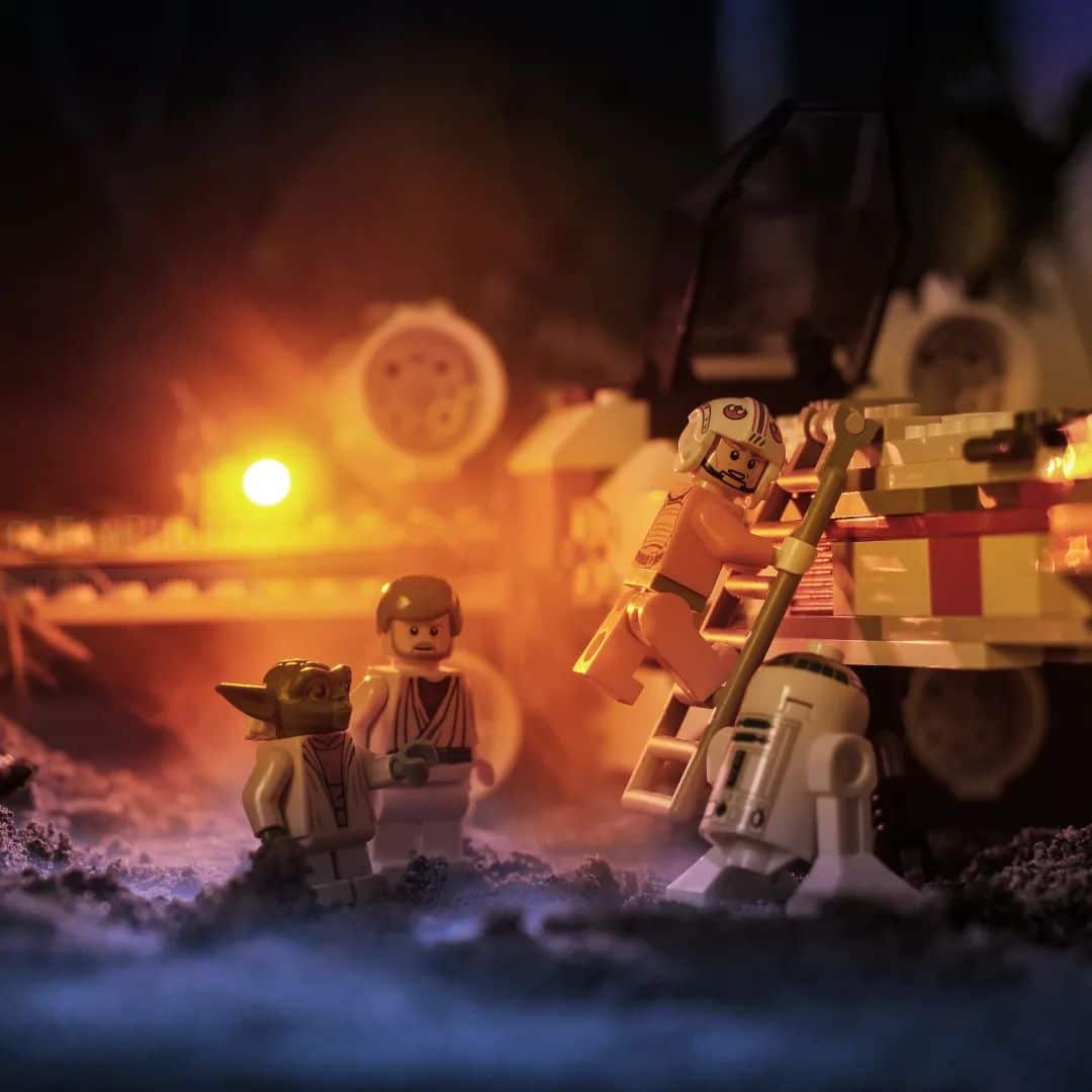 Benedek Lampert fotografia de accion sin photoshop star wars yoda
