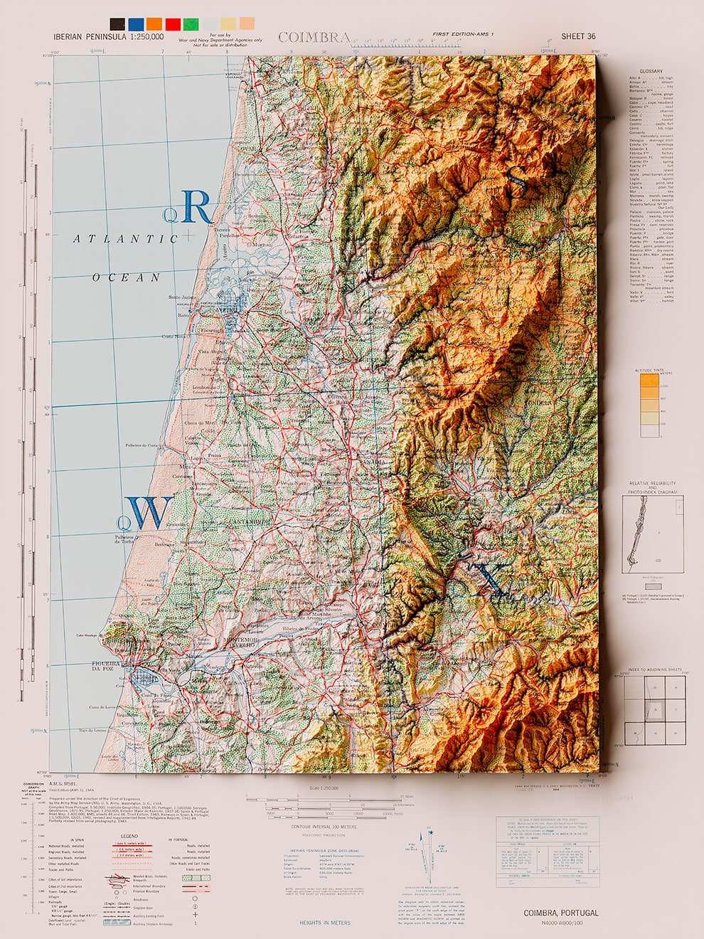 MAPAS 3D VIZ ART CARTA COIMBRA