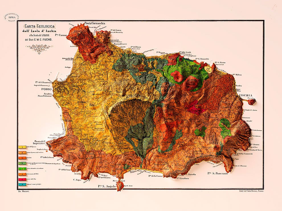 MAPAS 3D VIZ ART CARTA GEOLOGICA
