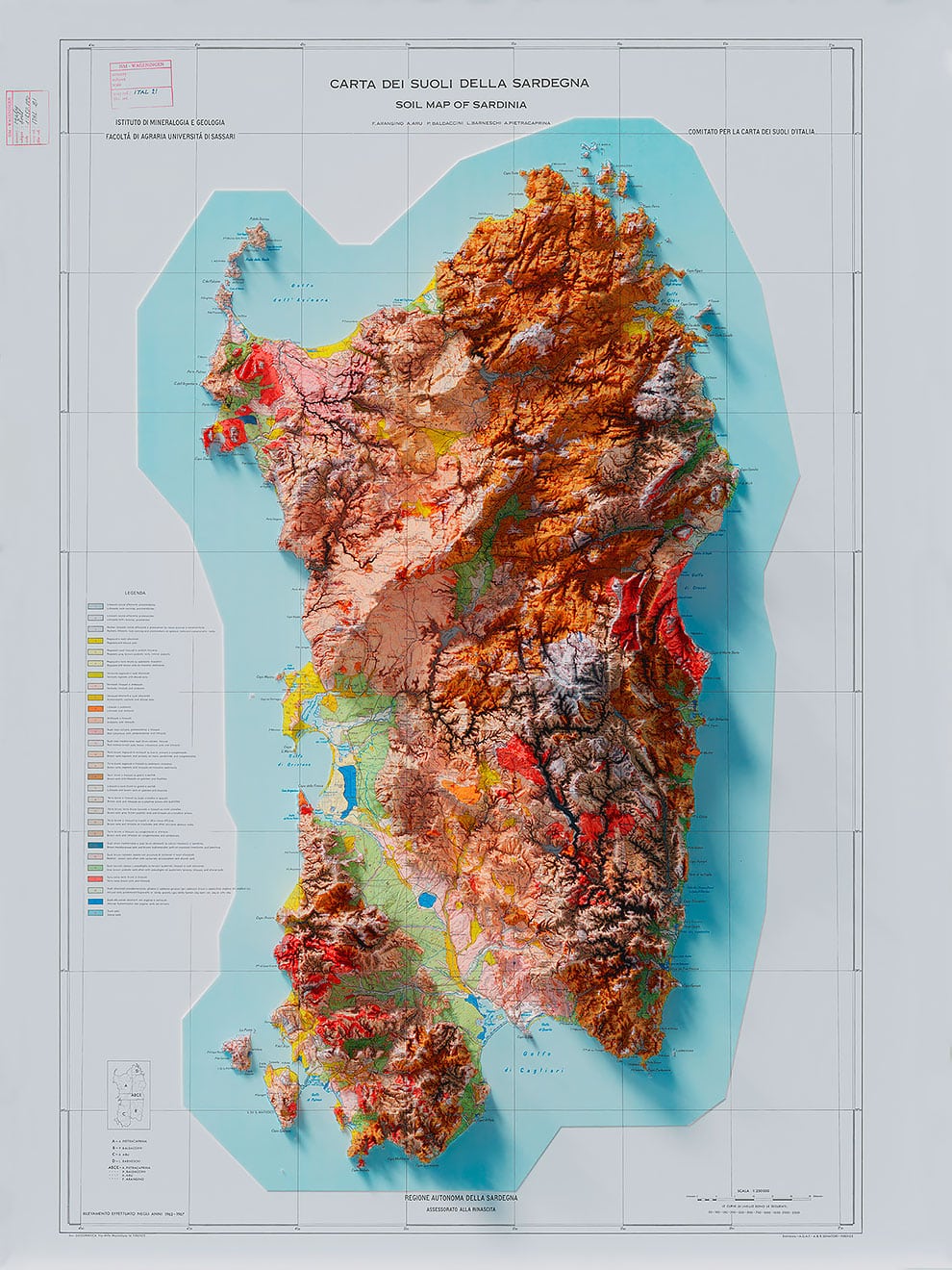MAPAS 3D VIZ ART CERDEÑA