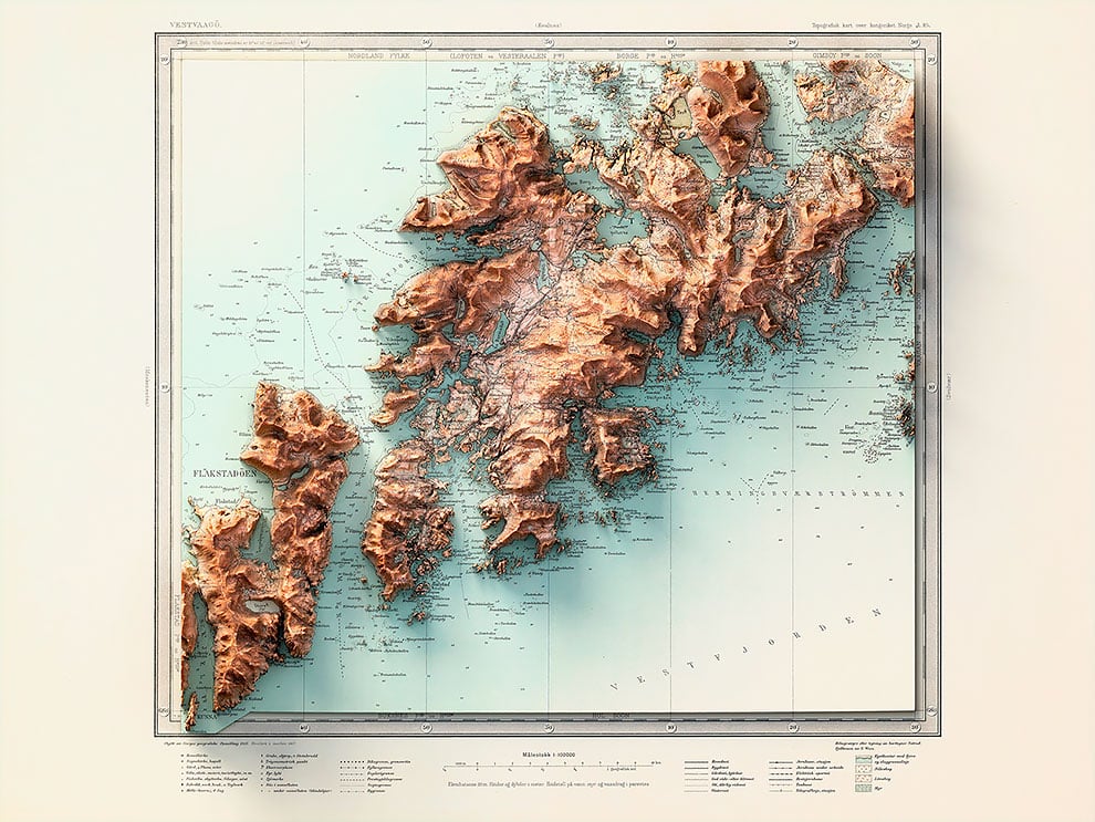 MAPAS 3D VIZ ART DATOS BLUE F