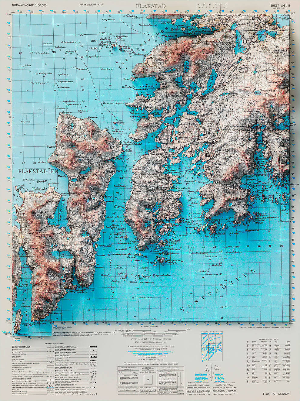 MAPAS 3D VIZ ART DATOS BLUE