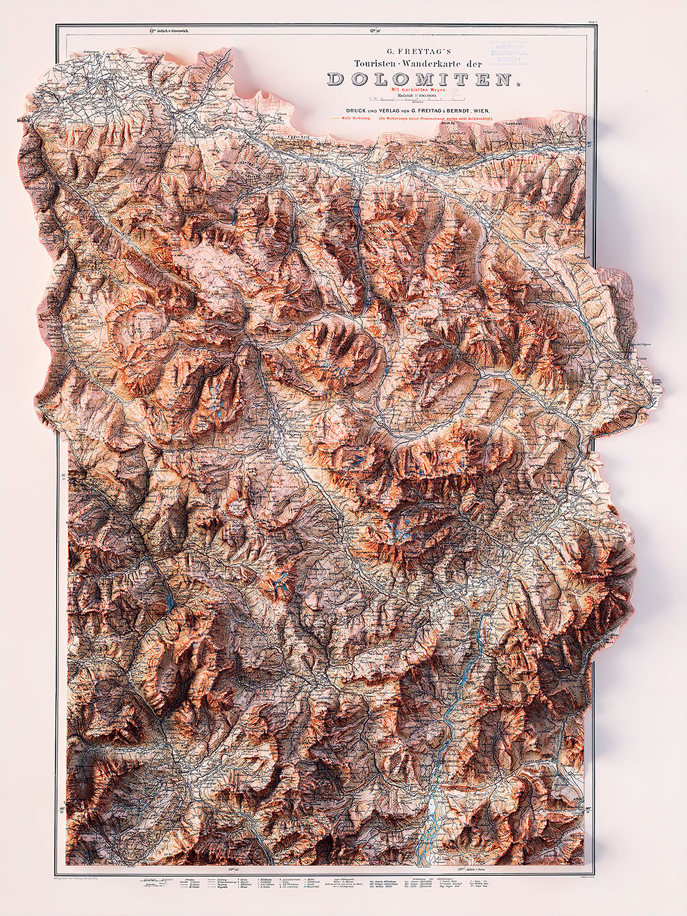 MAPAS 3D VIZ ART DOLOMITE