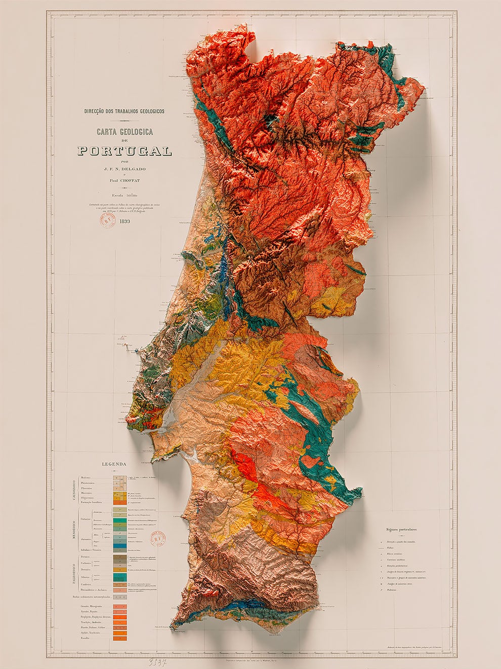 MAPAS 3D VIZ ART PORTUGAL