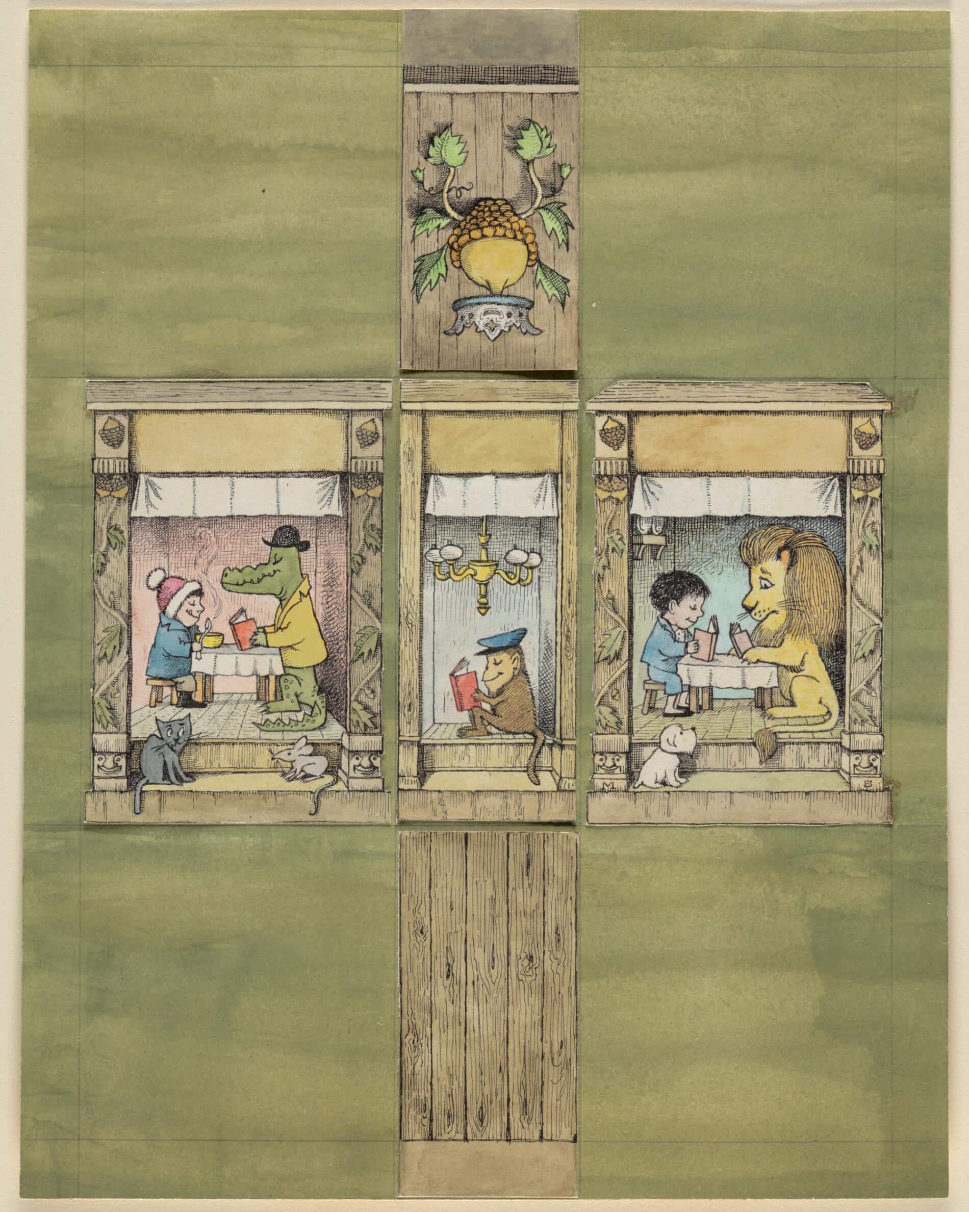 Maurice Sendak a donde van los mostruos mockuo cover