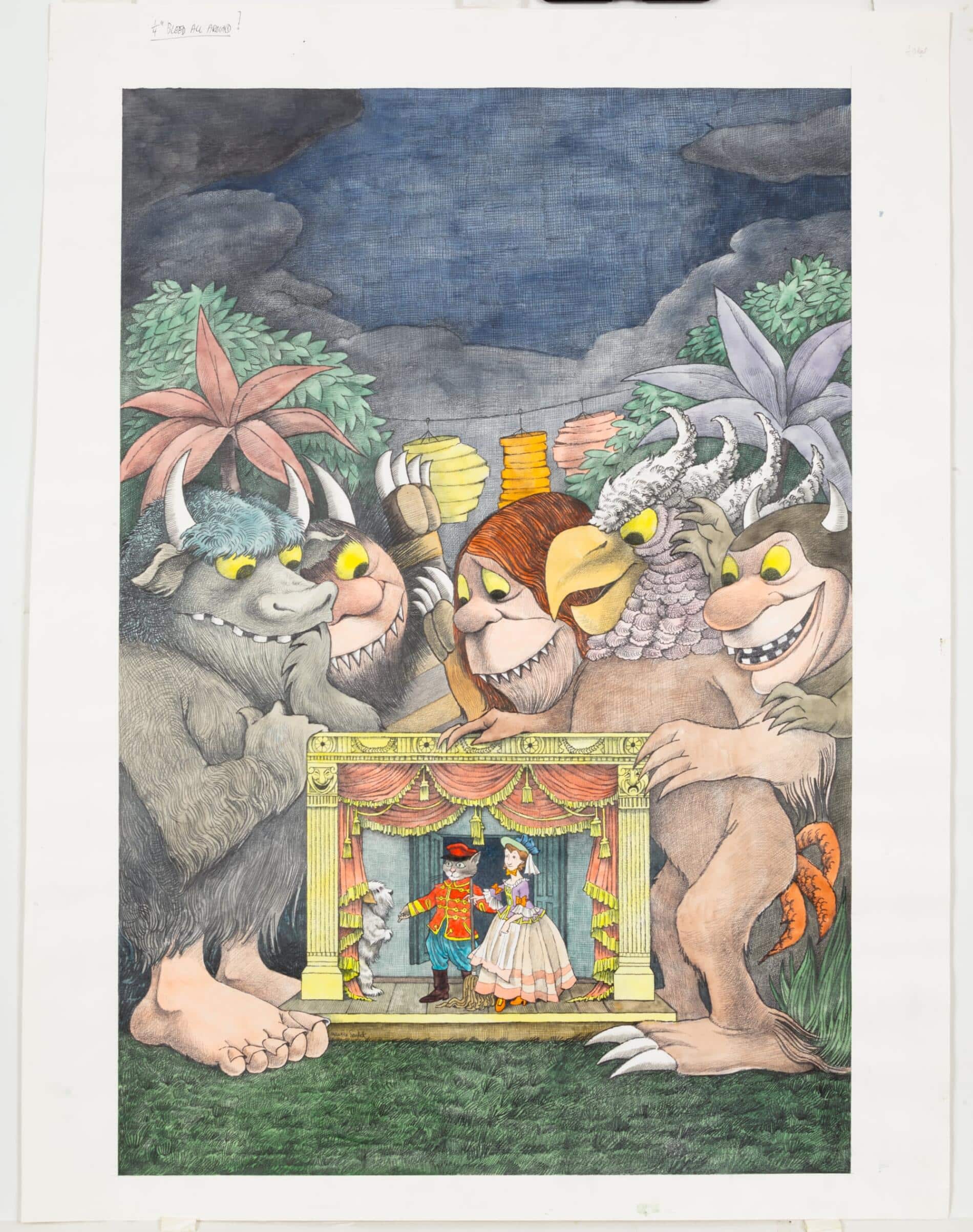 Maurice Sendak a donde van los mostruos tgh
