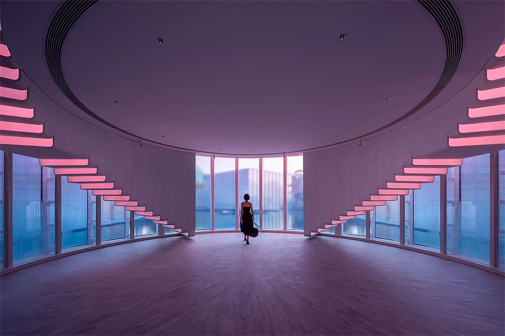 Monologue Museum stairs