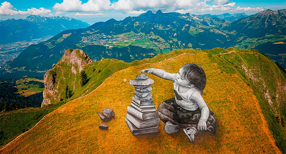 SAYPE LAND ART