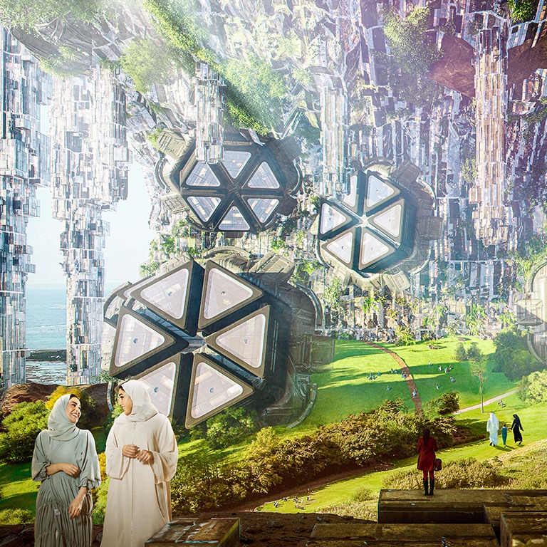 THE LINE NEOM CIUDAD DEL FUTURO AFRABIA SAUDÍ