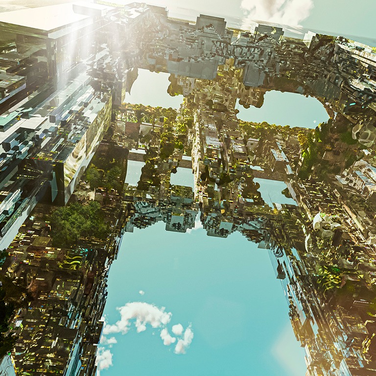 THE LINE NEOM CIUDAD DEL FUTURO RENDER