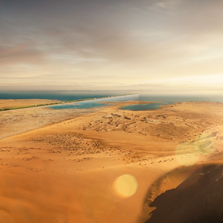 THE LINE NEOM THE LINE IN THE DESSERT