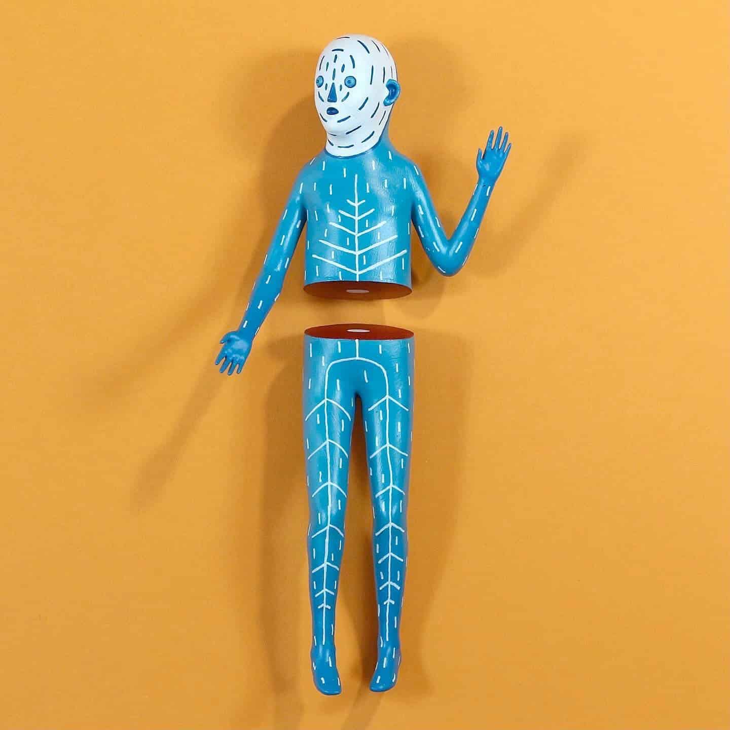 TOCO OCO FANTASTICOS PERSONAJE AZUL