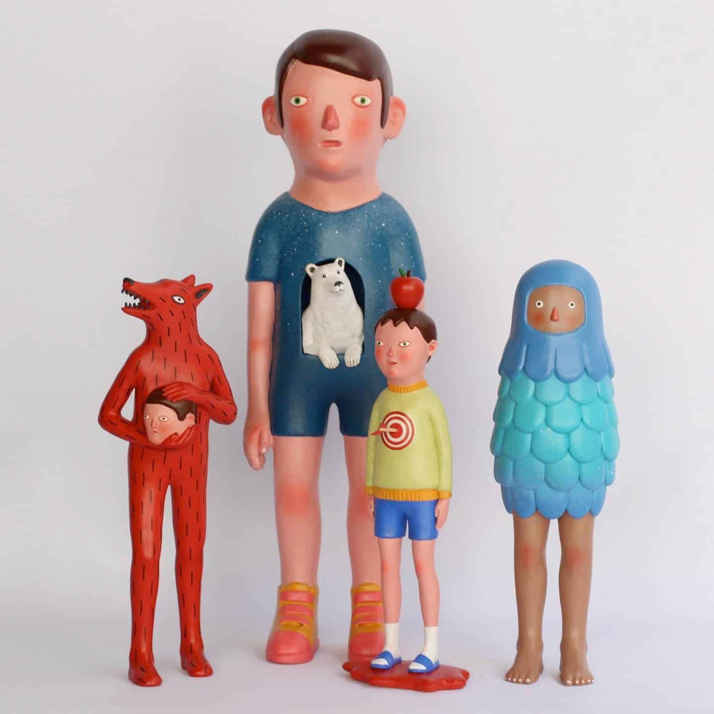 TOCO OCO FANTASTICOS PERSONAJES CABEZAS