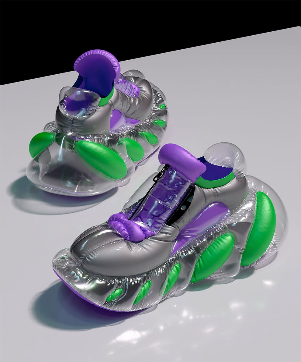UV- Zhu ZAPATILLAS HINCHABLES NIKE space