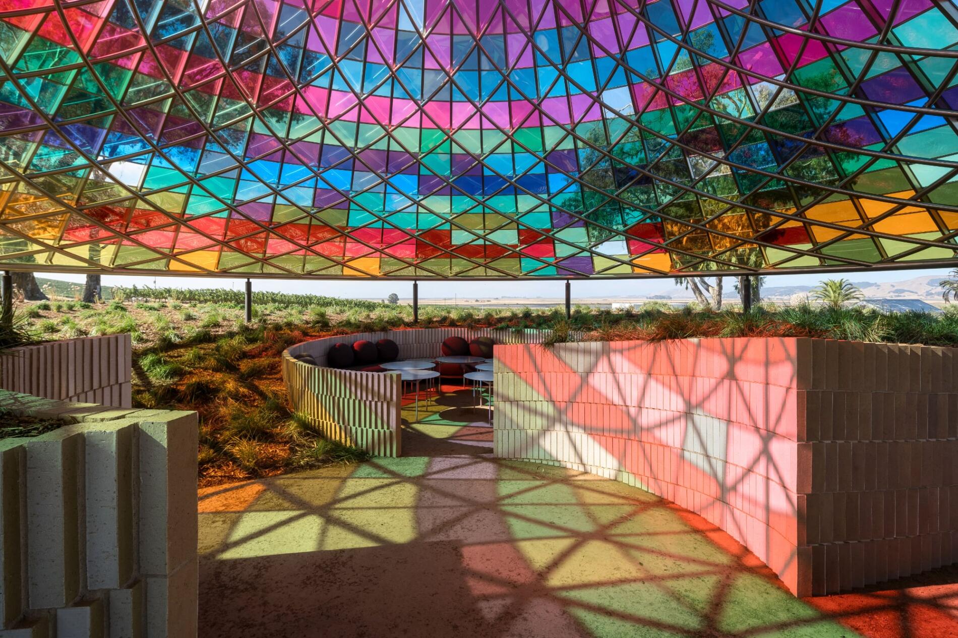 Vertical Panorama Pavilion vidrio