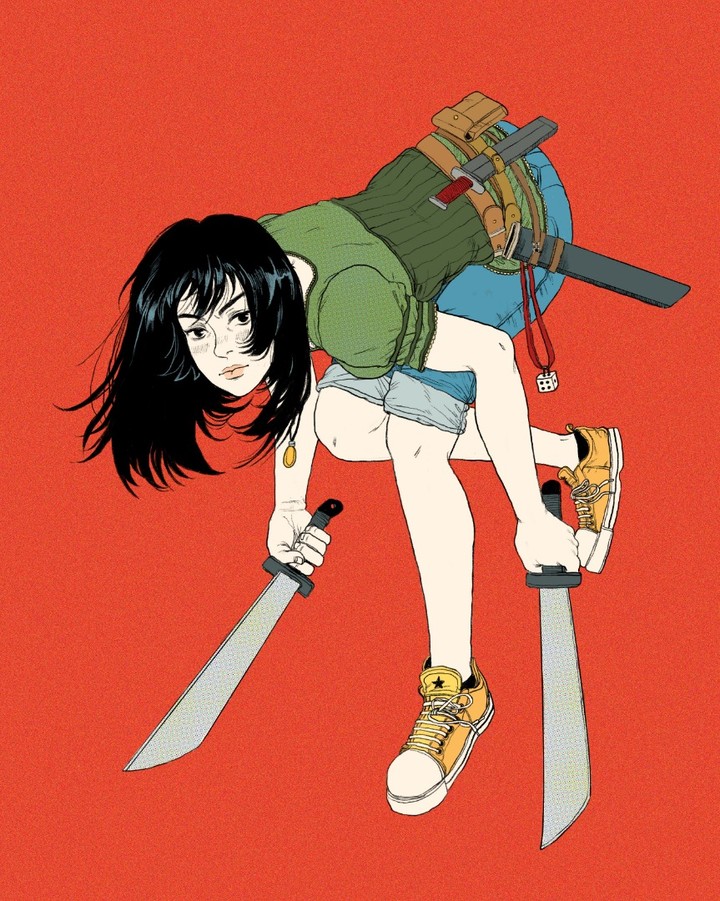 magtira paolo ilustracion mujeres kill