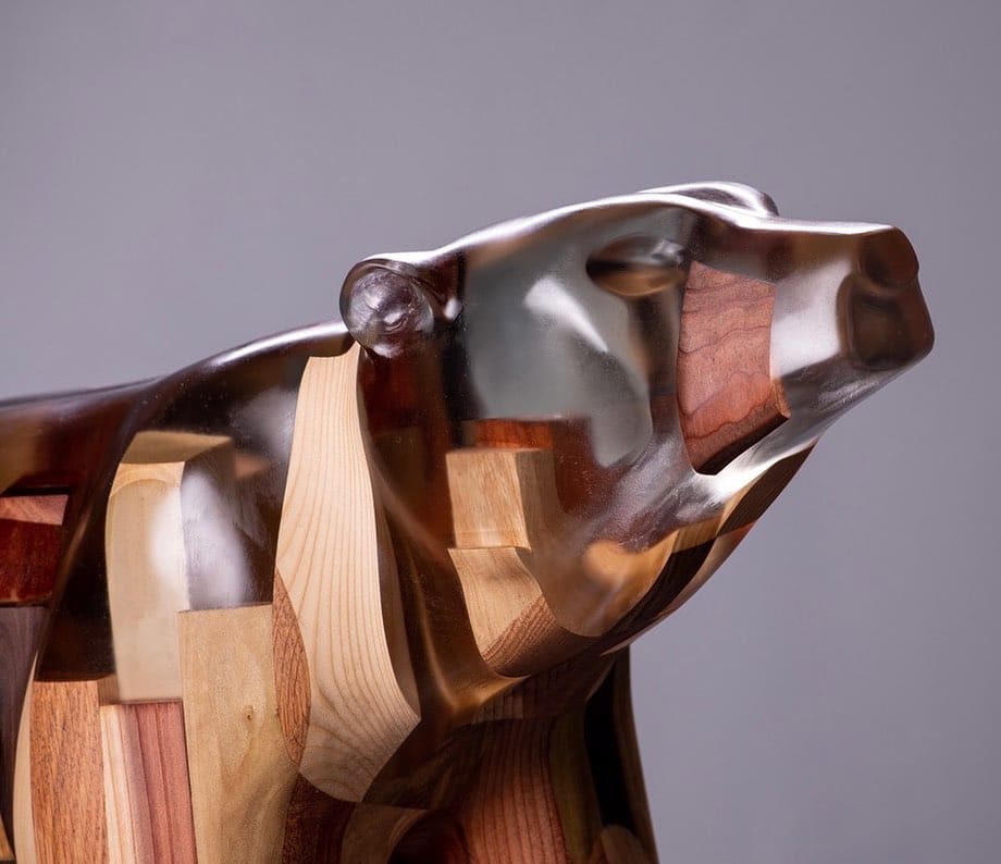 Blake Mcfarland OSO ESCULTURA CARA