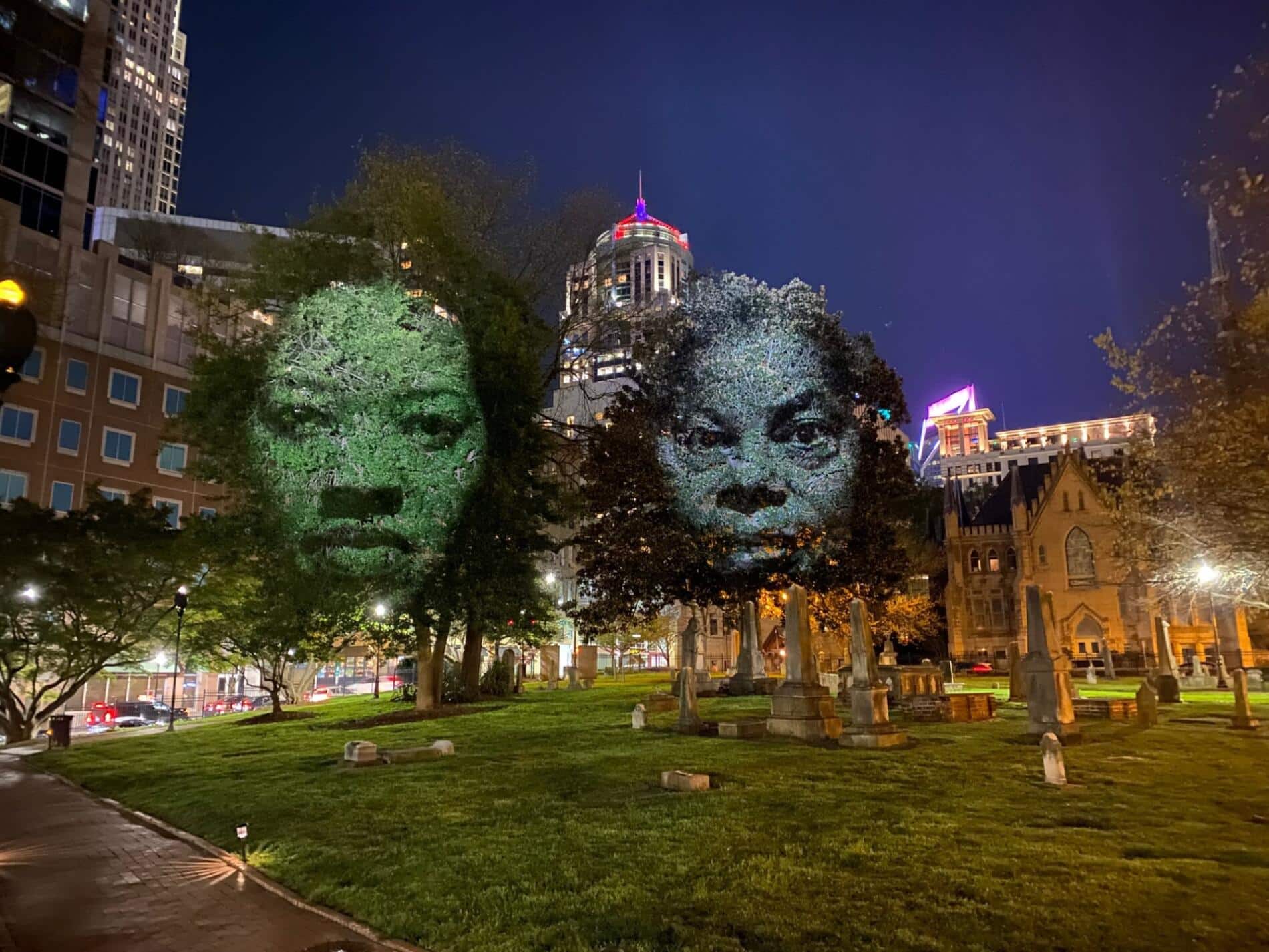 Craig Walsh, monumets arboles mapping