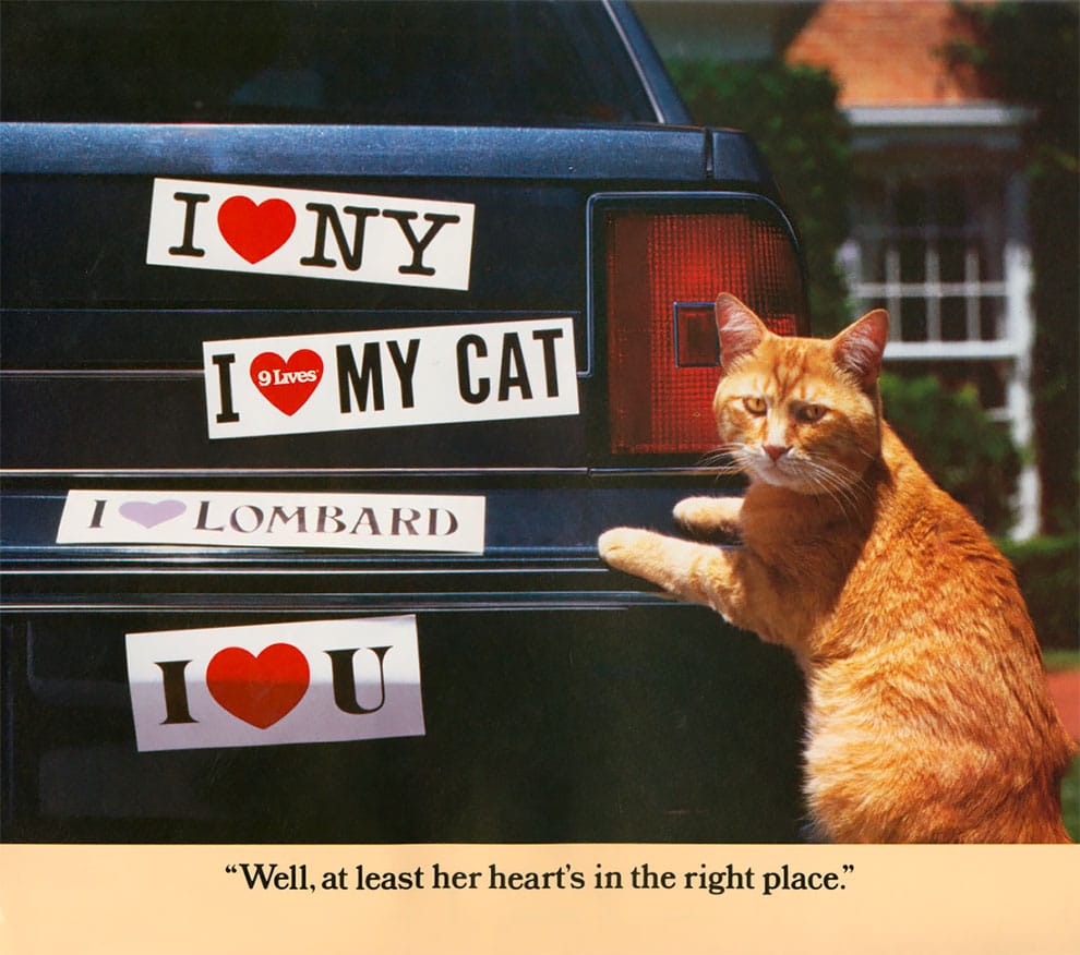 MORRIS EL GATO I LOVE CAT