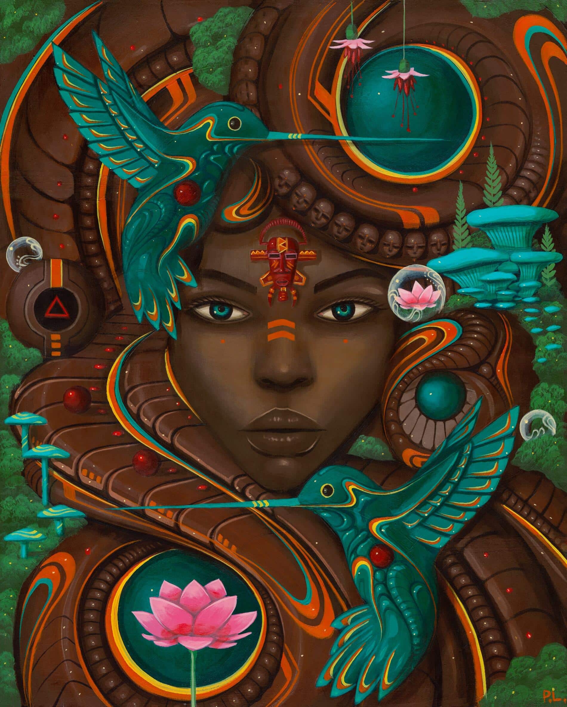 Paul Lewin afrofuturismo colibri