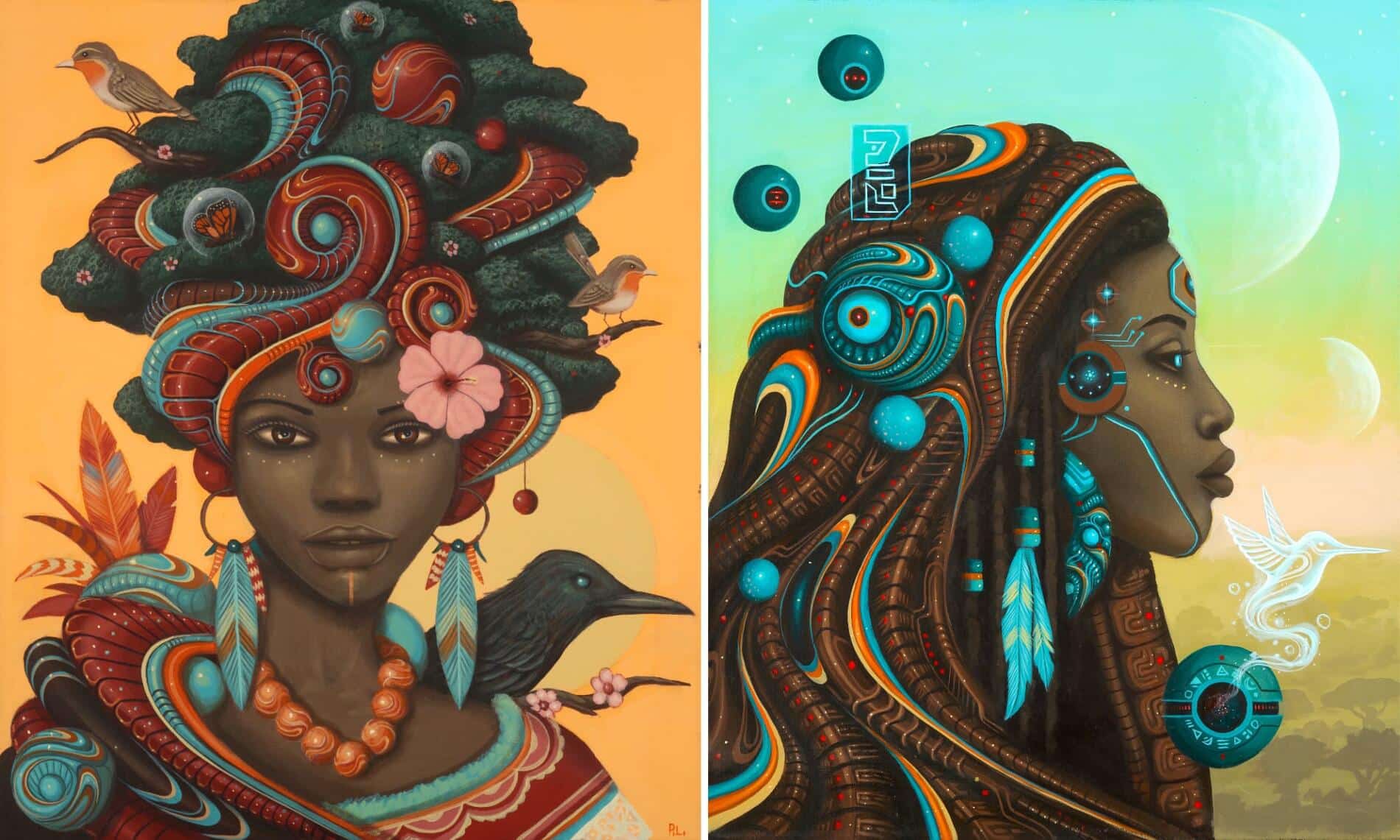 Paul Lewin afrofuturismo kianga