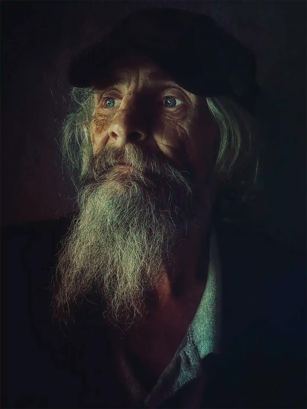 Third place – portrait. Old Mate
