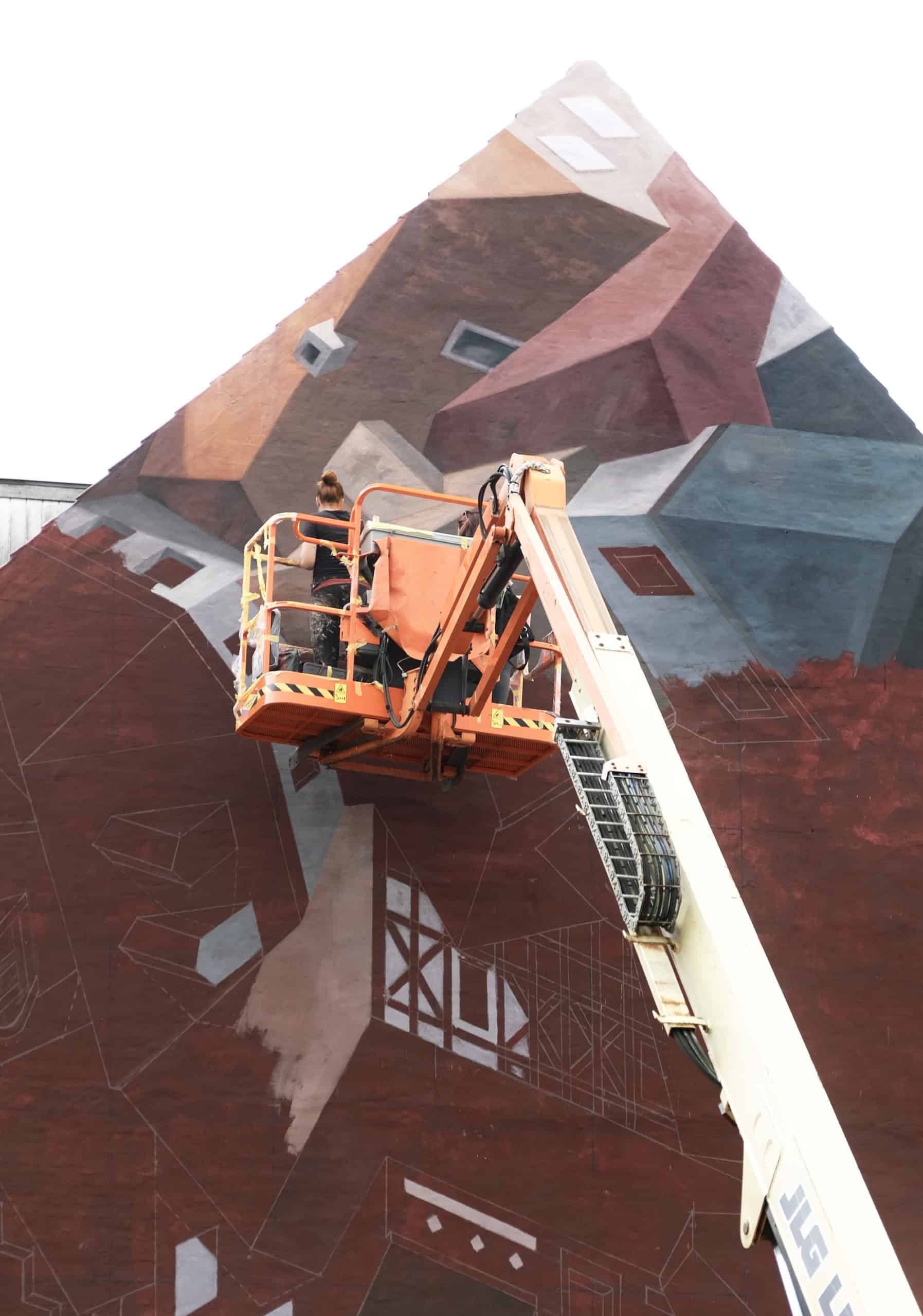 MURALES DE CINTA VIDAL GRAVEDAD PROGRESS