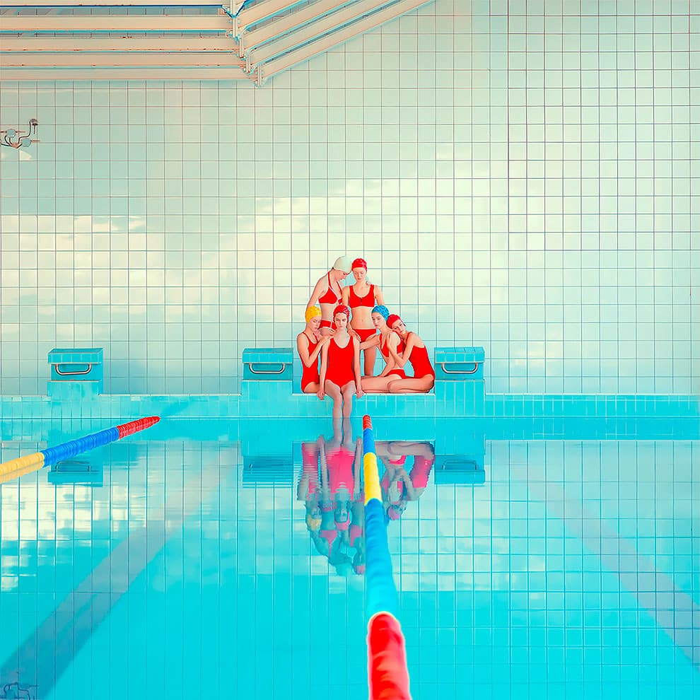 Mária Švarbová swiming group syncro g